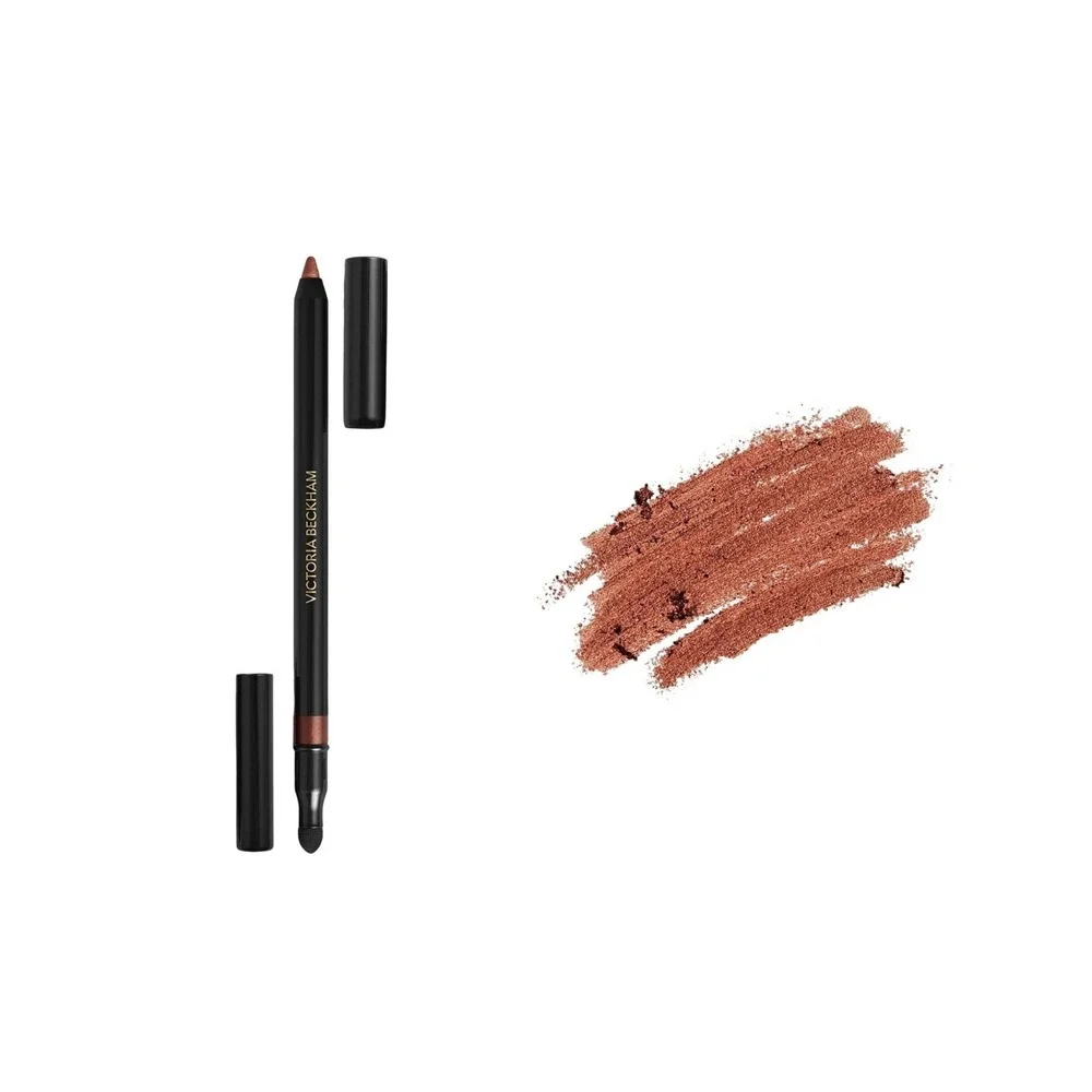 Victoria Beckham Bronzing Brick 05 Terracotta Satin Kajal Liner Copper Gold Lame